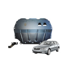 Захист двигуна Houberk для Skoda Superb 2 (2008-2015) (як штатний пластик)