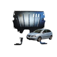 Захист двигуна Houberk для Seat Ibiza 3 (6L) (2002-2009) "Крім: R3 TDI; DSG (АКПП)"