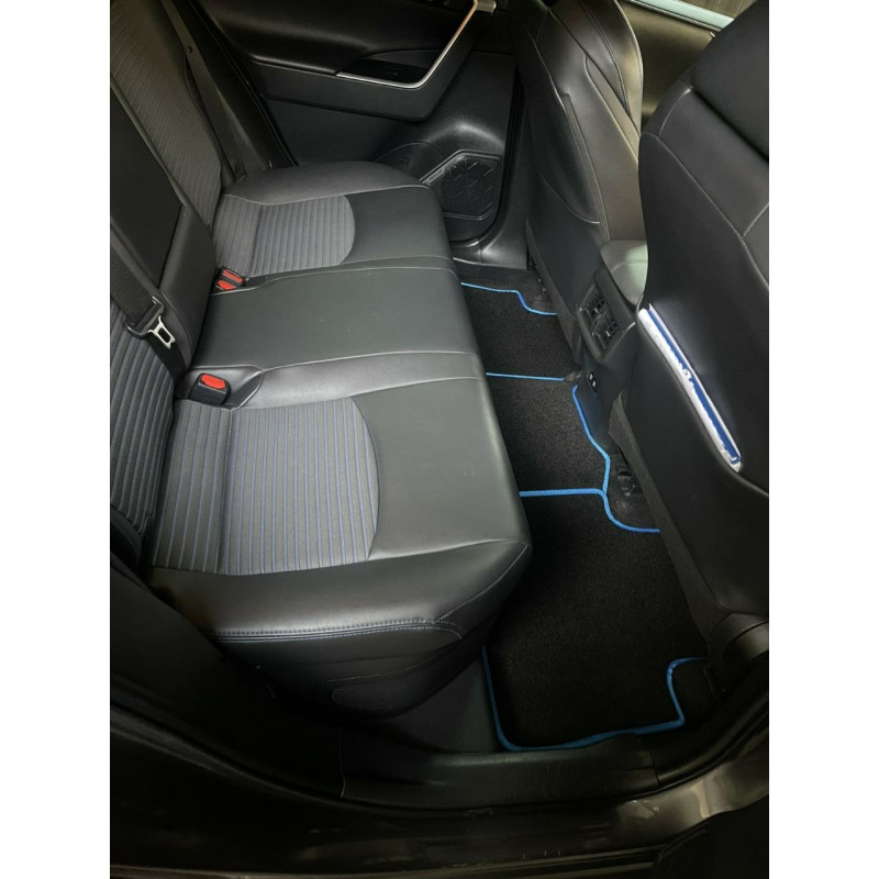 Килимки в салон авто EvaMood Comfort для Toyota RAV 4 (2019+) чорний