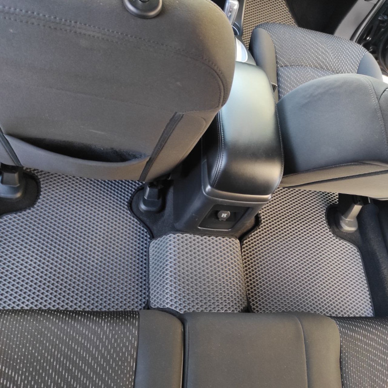 Килимки в салон авто EvaMood для Dodge Journey (2008-2020) чорний
