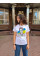Футболка біла TiBi print українка "Мотря" S