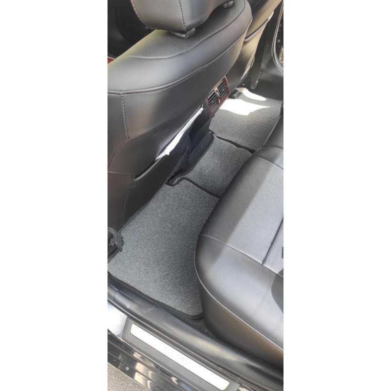 Килимки в салон авто EvaMood Premium для Toyota Camry XV50/55 (2011-2017) сірий