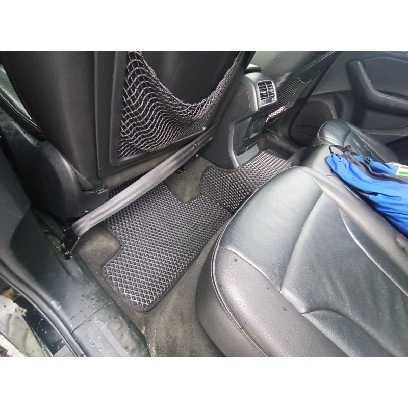 Килимки в салон авто EvaMood для Audi Q5 8R (2008-2017) чорний