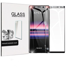 Защитное стекло MONDIGOS Full Glue 3d для Sony Xperia 10 III Black с полной клеевой основой 
