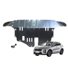 Захист двигуна Houberk для Kia Sportage 4 (2016-2021) <Скошений бампер>
