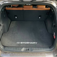 Килимок в багажник авто EvaMood Comfort для Subaru Outback 6 (BT) (2019+) чорний
