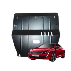 Захист двигуна Houberk для Peugeot 508 1 (2010-2018) "алюмінієвий підрамник"