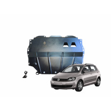 Захист двигуна Houberk для Volkswagen Golf Plus (2004-2014)(V: Webasto, Як штатний пластик)